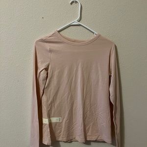 Pink long sleeve shirt